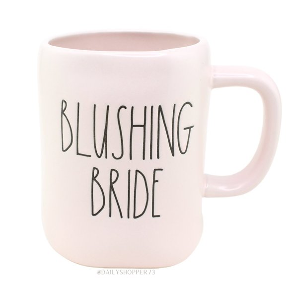 Rae Dunn Other - Rae Dunn "Blushing Bride" Blush Pink Matte Ceramic Coffee Mug